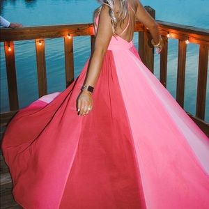 Pink Lily maxi dress.